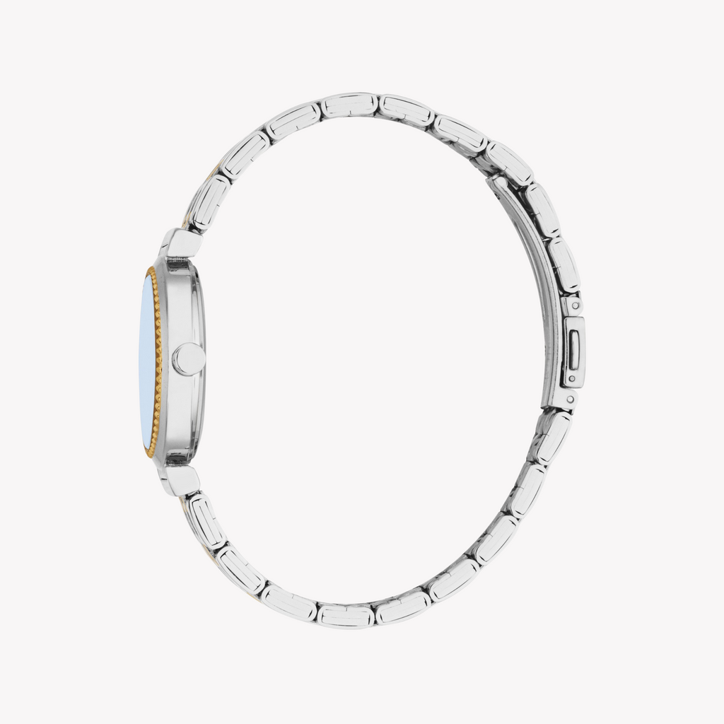 Esprit Women's Silver & Gold Stainless Steel Watch | Es1l506m0085-2