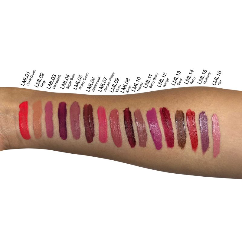 Liquid to Matte Lipstick | Paraben free, Gluten-free, Vegan, Cruelty-free-3